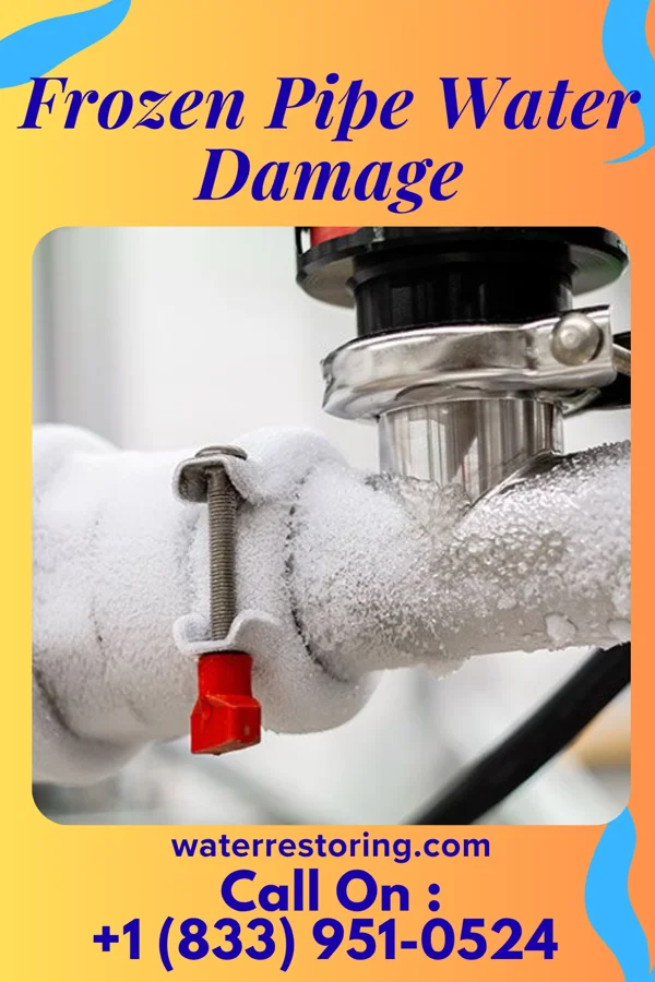 Frozen Pipe Water Damage in Loco, OK
